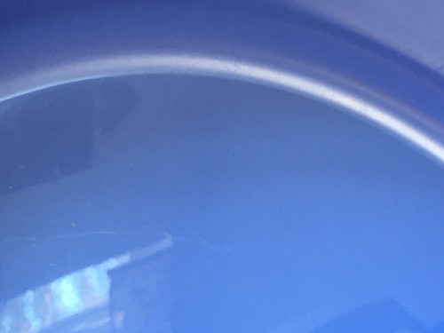 TUPPERWARE Crystal Wave BLUE Divided 3 section 10" Dish 3284C Replacement NO LID - Picture 7 of 10