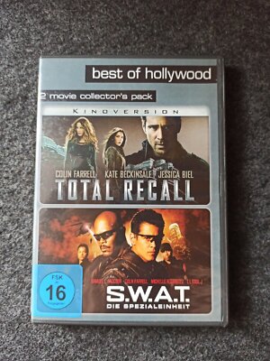 Best of Hollywood - Total Recall / S.W.A.T. (2 DVDs) sehr guter Zustand !