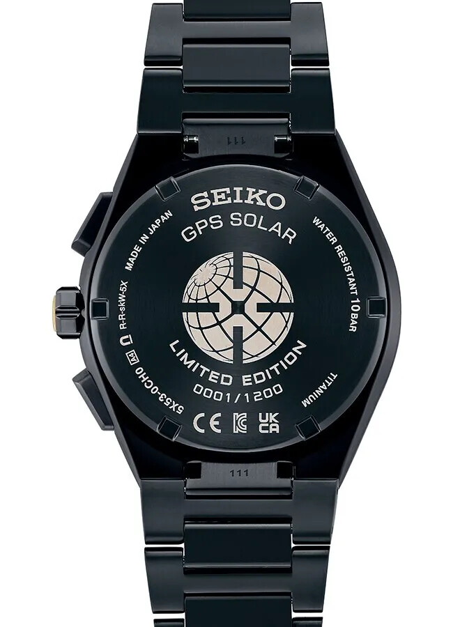 SEIKO ASTRON GPSソーラー ブラック Seiko - Astron GPS Solar | SSJ015 – TimeScape