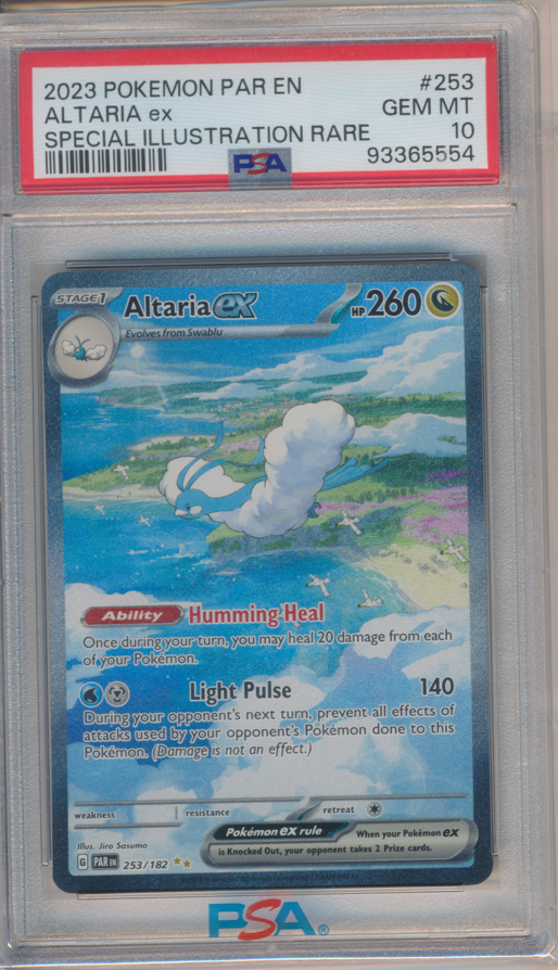 Pokemon Par En-Paradox Rift Altaria Ex Special Illustration
