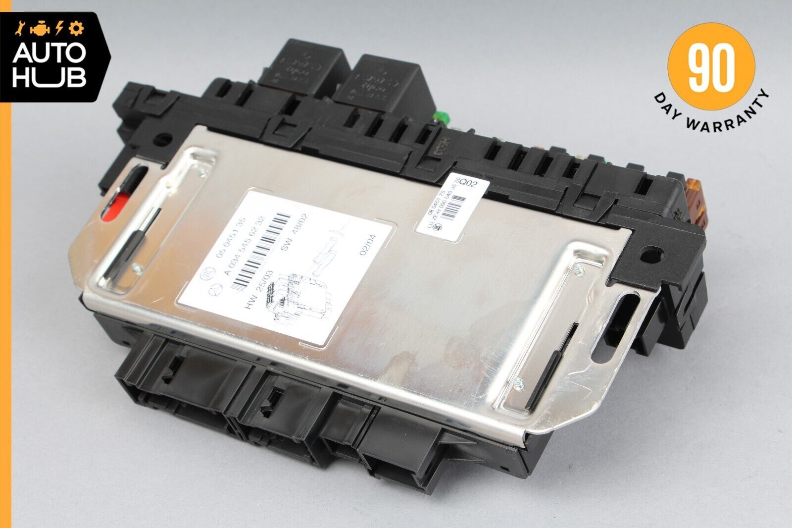 03-12 Mercedes R230 SL500 SL550 SL55 AMG Rear SAM Fuse Box Relay Module OEM