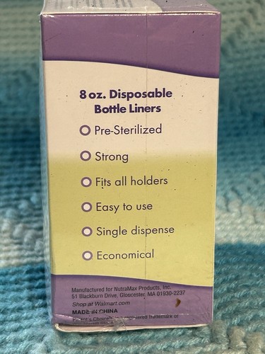 Forros de botellas desechables Parent's Choice 225 unidades 8 oz preesterilizados sellados - Imagen 7 de 8