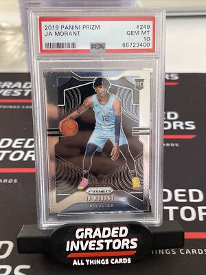 Panini Prizm JA MORANT RC ルーキーカード #249 JA MORANT 2019-20 PANINI PRIZM PSA 9 ROOKIE RC BASE #249 | eBay