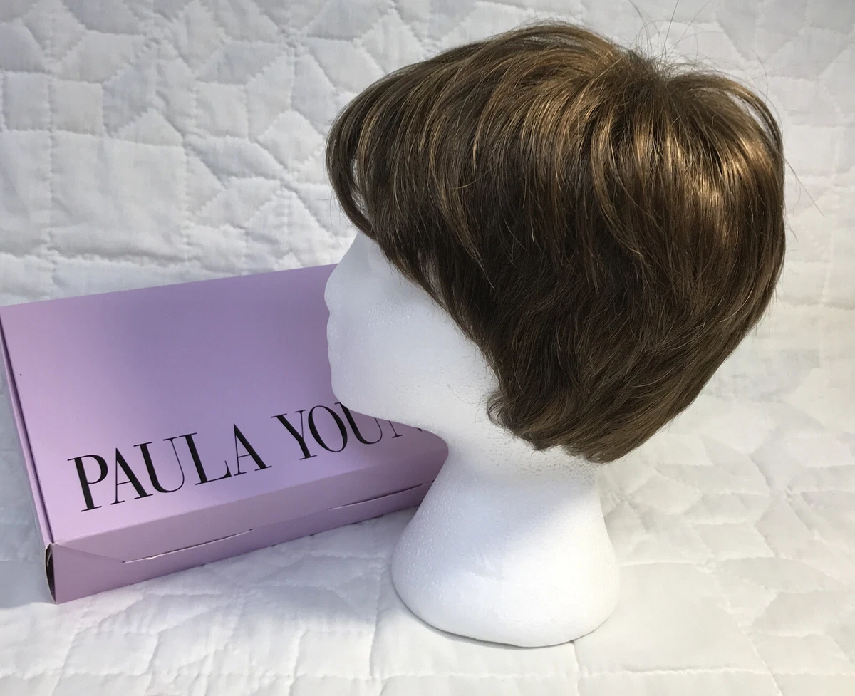 Paula Young Wig A3271 Ronnie Short Style Color 8 12A Reddish Brown Excellent