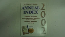 SAMS ANNUAL INDEX 2002  NEW OLD STOCK