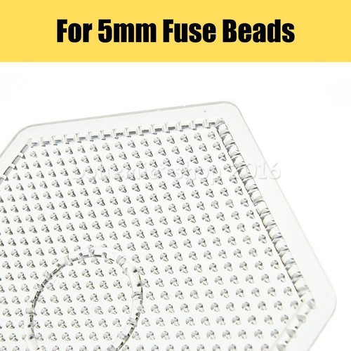 8X Hama Beads Pegboards 7-15cm Beads Template for Making Fuse Beads Boards AU - Picture 8 of 12