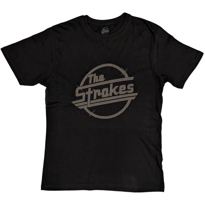 The Strokes OG Magna schwarzes Hi-Build T-Shirt NEU OFFIZIELL