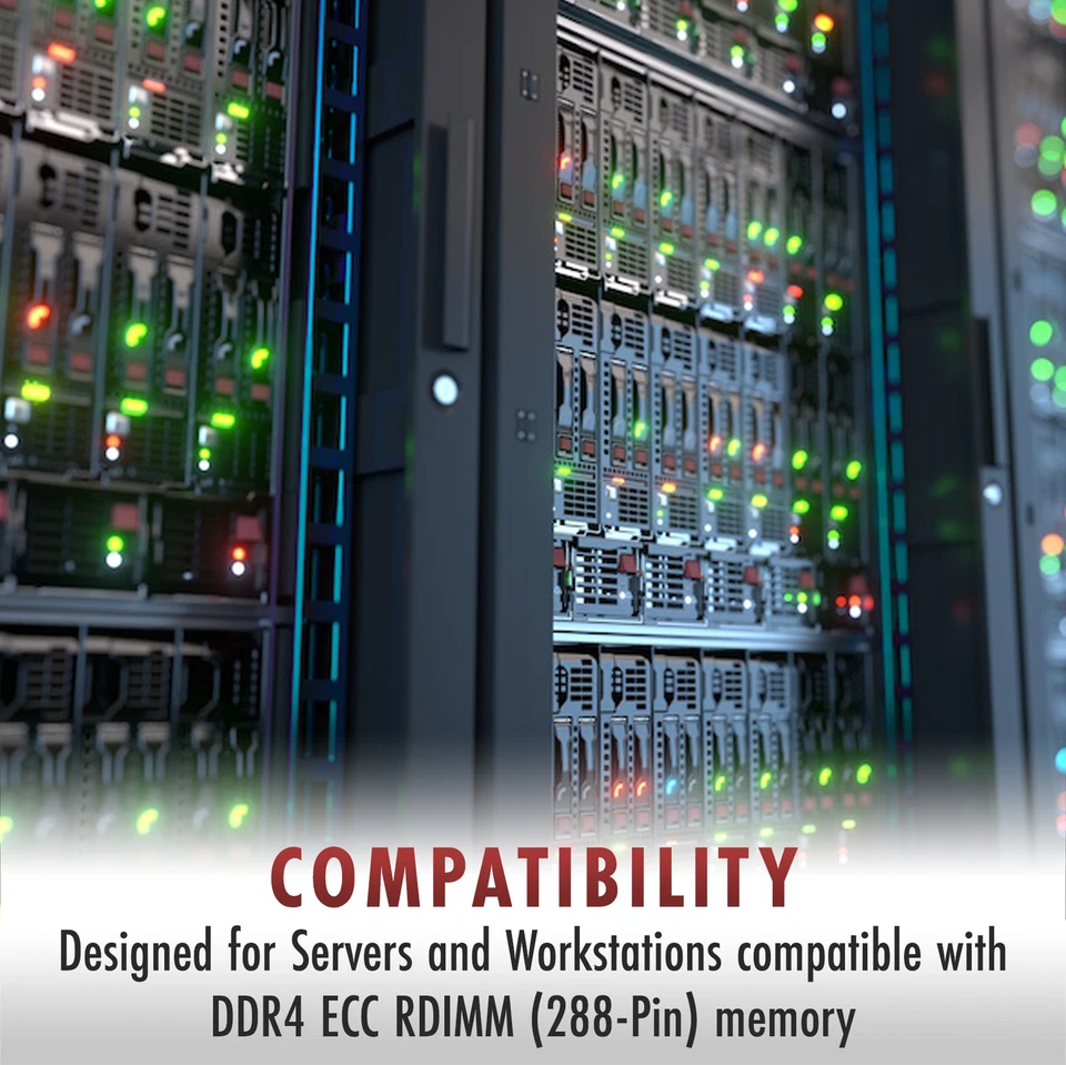 48GB 3x 16GB PC4-2666 RDIMM Supermicro 1029U-TN12RV-NEBS Memory RAM - Image 4 of 4