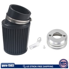 Air Filter Adapter Kit For Predator 212cc Go Kart Mini Bike 6.5HP Engine Black