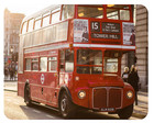 Mousepad Bus London 24x19 Routemaster England UK Kult rot Mauspad Unterlage