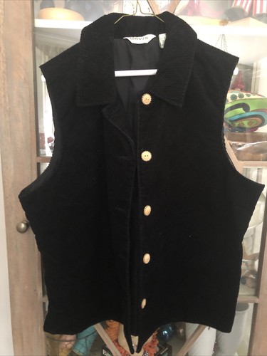 Orvis Corduroy Vest Women's Button 