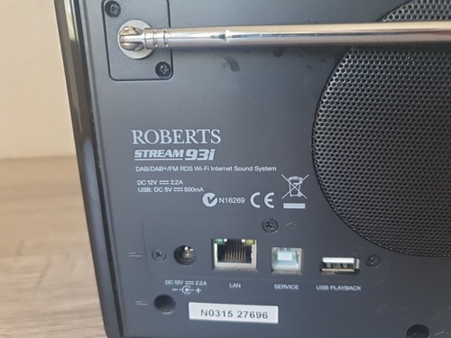 Roberts Stream93i Radio DAB/DAB+/FM RDS Wi-Fi Internet Sound System # 397 - Bild 9 von 20