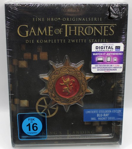 NEU Game of Thrones Staffel 2 Limited Edition Blu-ray Steelbook deutsch - Bild 7 von 7