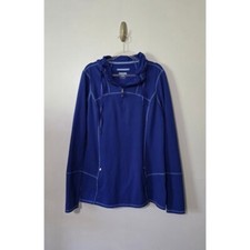 Kirkland Signature Half Zip Hoodie Thumb Holes Activewear Gorpcore Athleisure