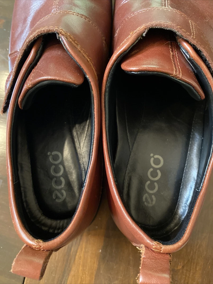 Ecco Street Monk Strap Split Toe Shock Point Casual Shoes Women s