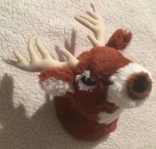 ADORE 13" Boone the Whitetail Deer Plush Stuffed Animal Walltoy Wall Mount