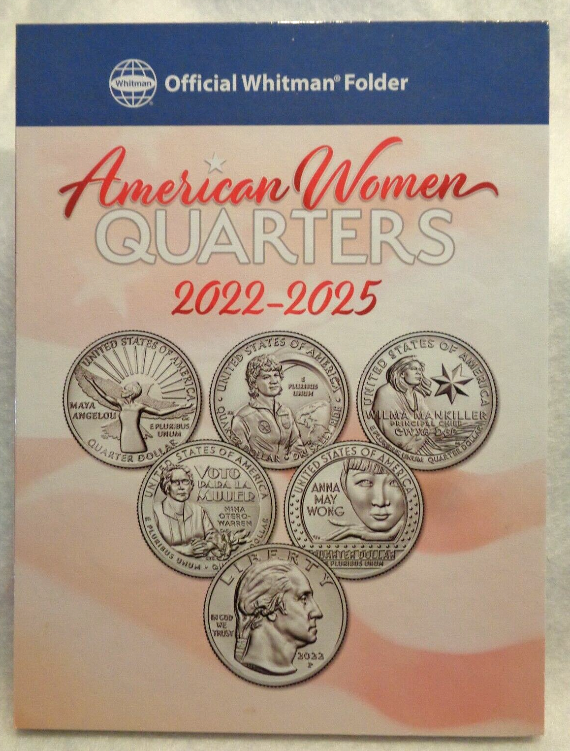 Whitman Coin Folder #4988 American Women Quarters 2022 - 2025