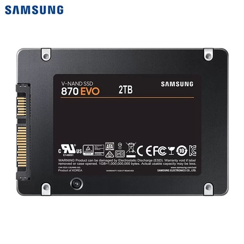 Samsung 870 QVO 2TB Solid State Drive 2.5" SATA SSD MZ-77Q2T0B - Picture 2 of 5