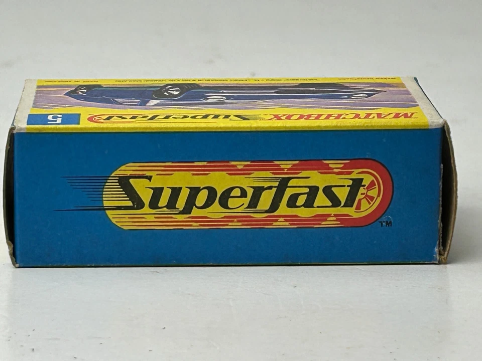 Matchbox Superfast No. 5 Lotus Europa with Original Box, Nice - Image 2 of 4