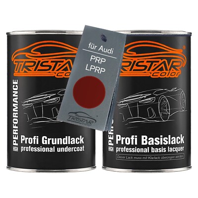 Autolack Set Dose für Audi PRP LPRP Deep Claret Metallic 2,0L