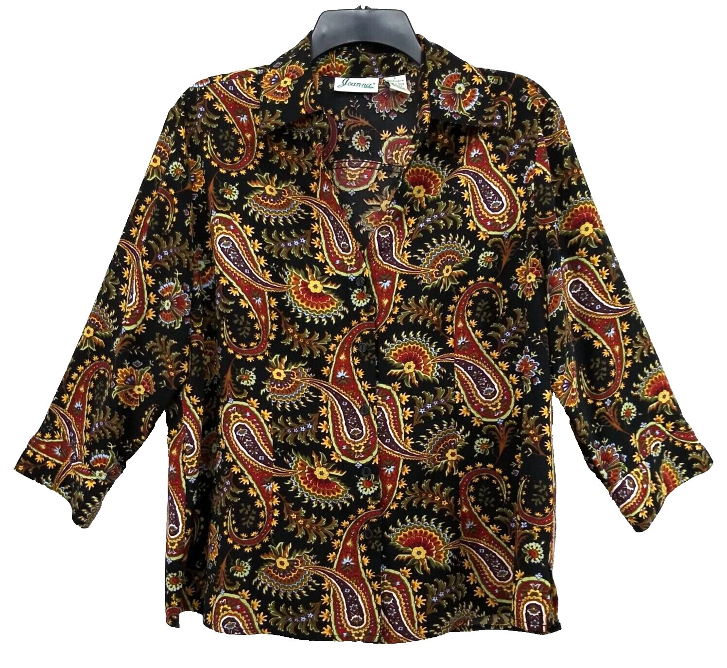 Joanna 聚酯纤维休闲碎花上衣女