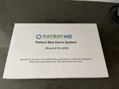 Patient Aid Bed Alarm Fall Prevention System with Patient Monitor & Bed Pad new