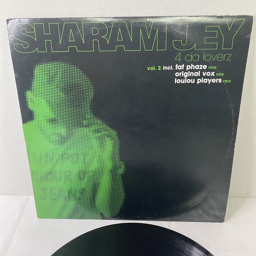 Sharam Jey 4 Da Loverz Vol 2 Vinyl 12" Single 2005 Underwater Records - 第 1/8 張圖片