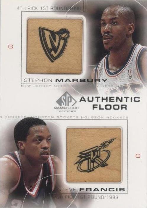 2000-01 SP Game Floor Edition - Stephon Marbury/Steve Francis #C3 - 1 of 2