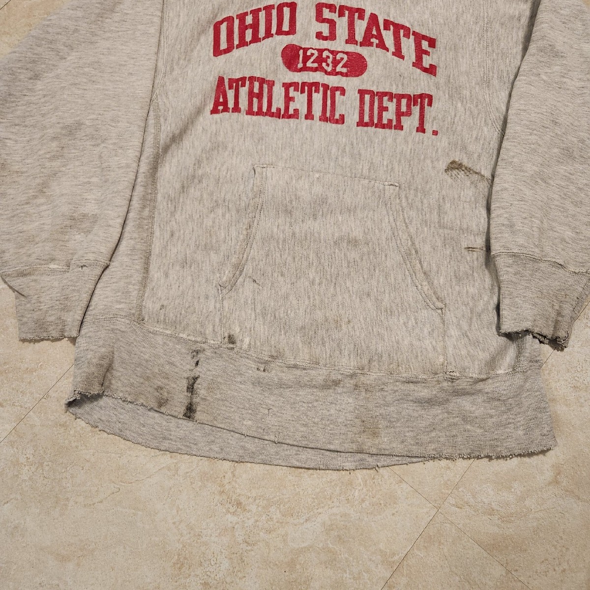 VTG 80s Champion Reverse Weave Warmup Ohio State Mens L VTG 80s Champion Reverse Weave Warmup Ohio State Mens L