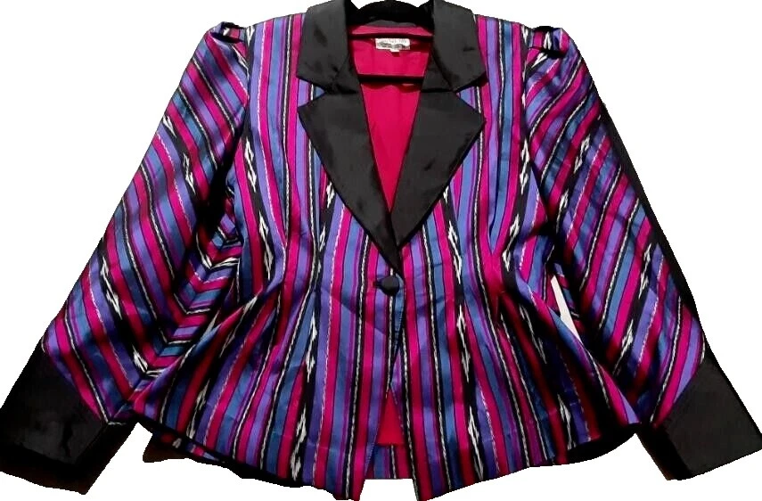 Blazer 100% шелк винтажные пальто, куртки и жилеты для женщин