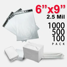 6x9 Poly Mailer Self Sealing Shipping Envelopes Bag Plastic Mailing Bag 2.5Mil