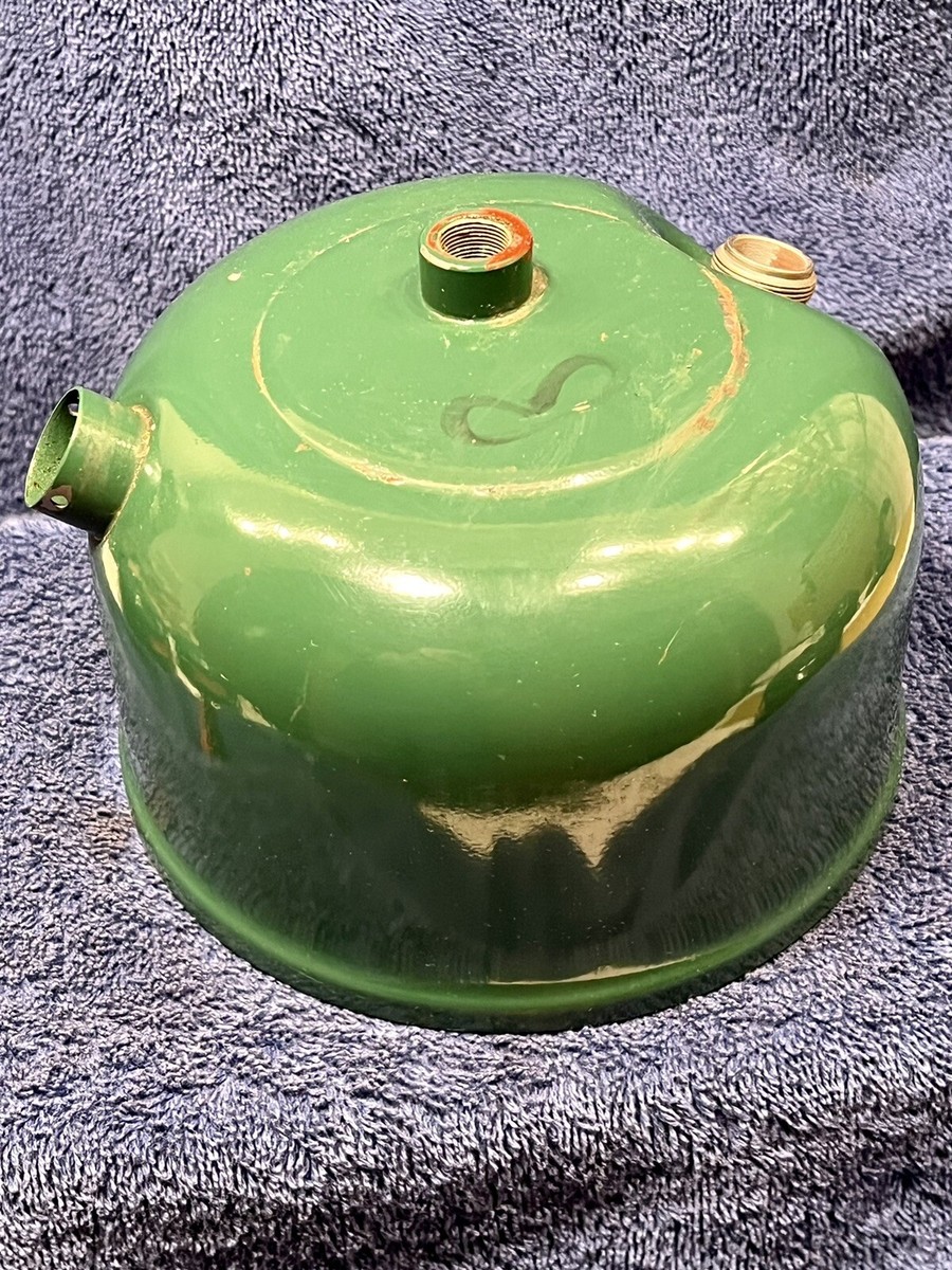 Used Original Coleman Double Mantle Lantern Fount Only - 220 Used Original Coleman Double Mantle Lantern Fount Only - 220