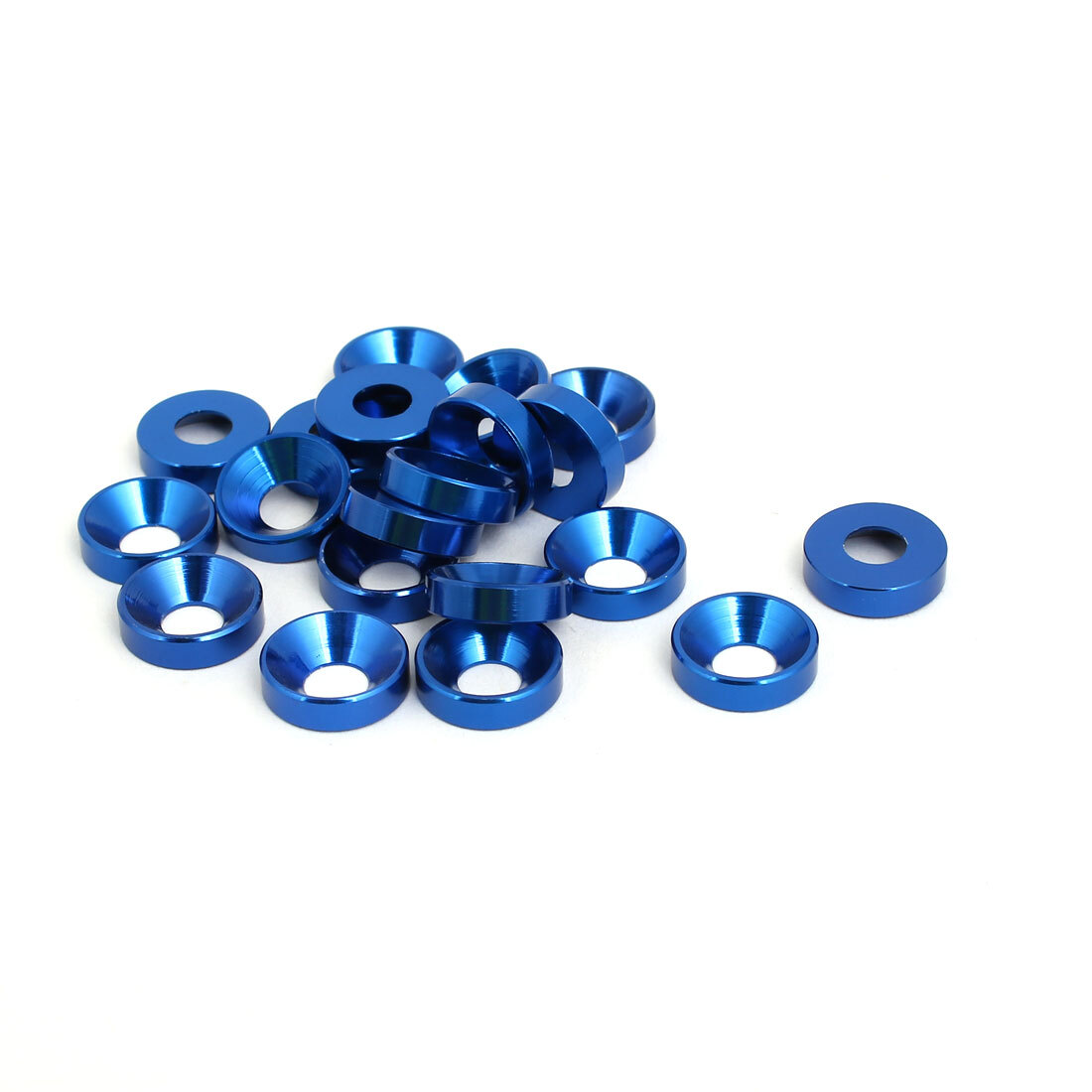 M5 Aluminium Alloy Car Bumper Trunk Washer Royal Blue 20pcs eBay