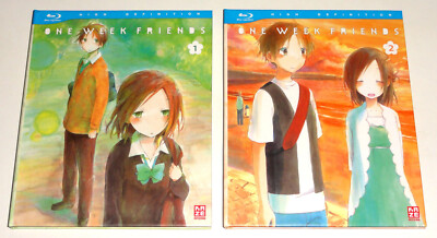 Blu-Ray Anime Serie One Week Friends Volume 1+2 = Gesamtausgabe Deutsch