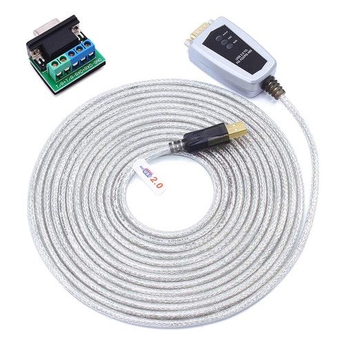 USB to RS422 RS485 Serial Adapter Breakout Board LED Indicators RS-485 RS-422 - Zdjęcie 2 z 8