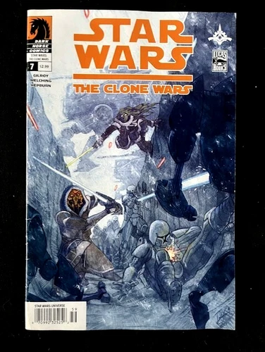 STAR WARS-THE CLONE WARS #7 (Dark Horse Comic) Very Good Condition