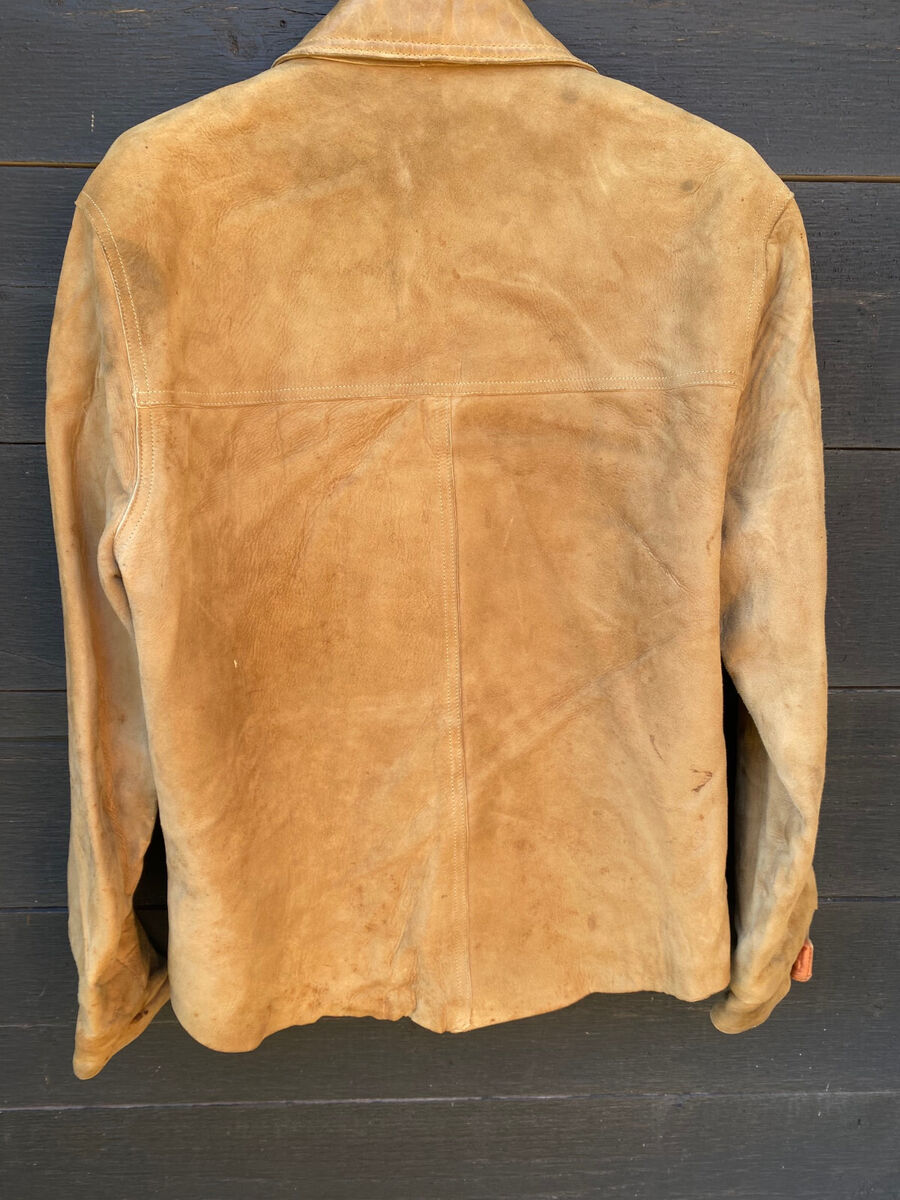 Vintage 70s 80s SKM Suede Brown Leather JACKET M / L Mens Vintage 70s 80s SKM Suede Brown Leather JACKET M / L Mens