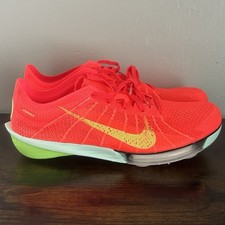 Nike Air Zoom Victory 2 Track Field Distance Spikes Red Mens Size 6 FD8411-600