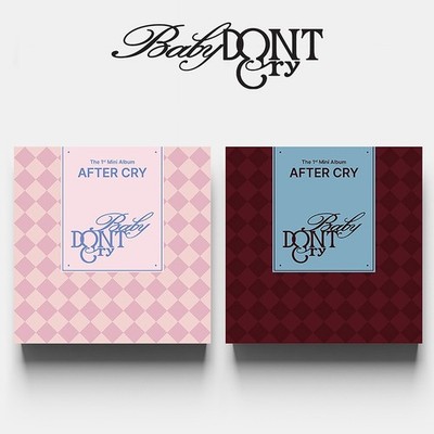 BABY DONT CRY AFTER CRY 1st Mini Album CD+Photo Book+Sticker+Hang