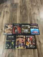 Lot Of 7 DVDs Tejano Latin Spanish Musica live Performances Selena Mazz Fama
