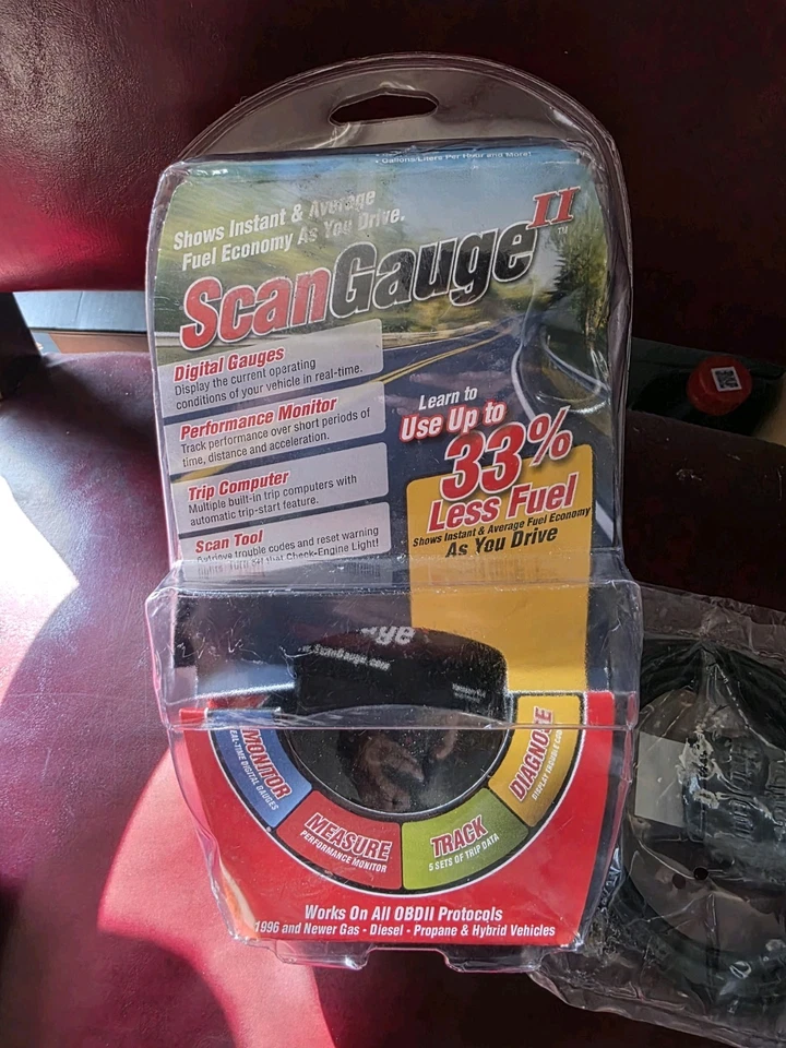 Компьютерный измеритель топлива Linear Logic ScanGauge II Trip инструмент сканирования датчик PN:sgII - Изображение 3 из 3