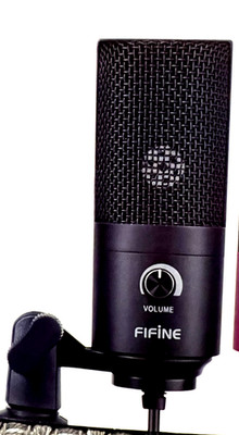 FIFINE T669 USB Studio Condenser Microphone Kit with Accessories Black