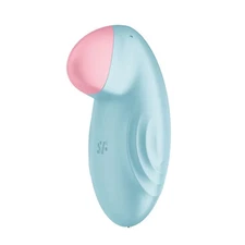 Satisfyer Tropical Tip Lay-on Vibrator - Light Blue