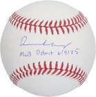 Roman Anthony Boston Red Sox Signed Baseball with "MLB Debut 6/9/25" Inscription