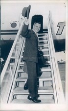 1955 Photo Alexis Johnson Ambassador Czechoslovakia Idlewild Airport Politics