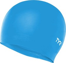Tyr Latex Adult Swim Cap Durable Secure Fit Hydrodynamic Performance One Size