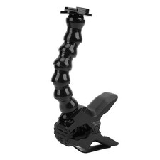 Action Camera Flexible Clamp Mount With Adjustable 8 Section Gooseneck Set