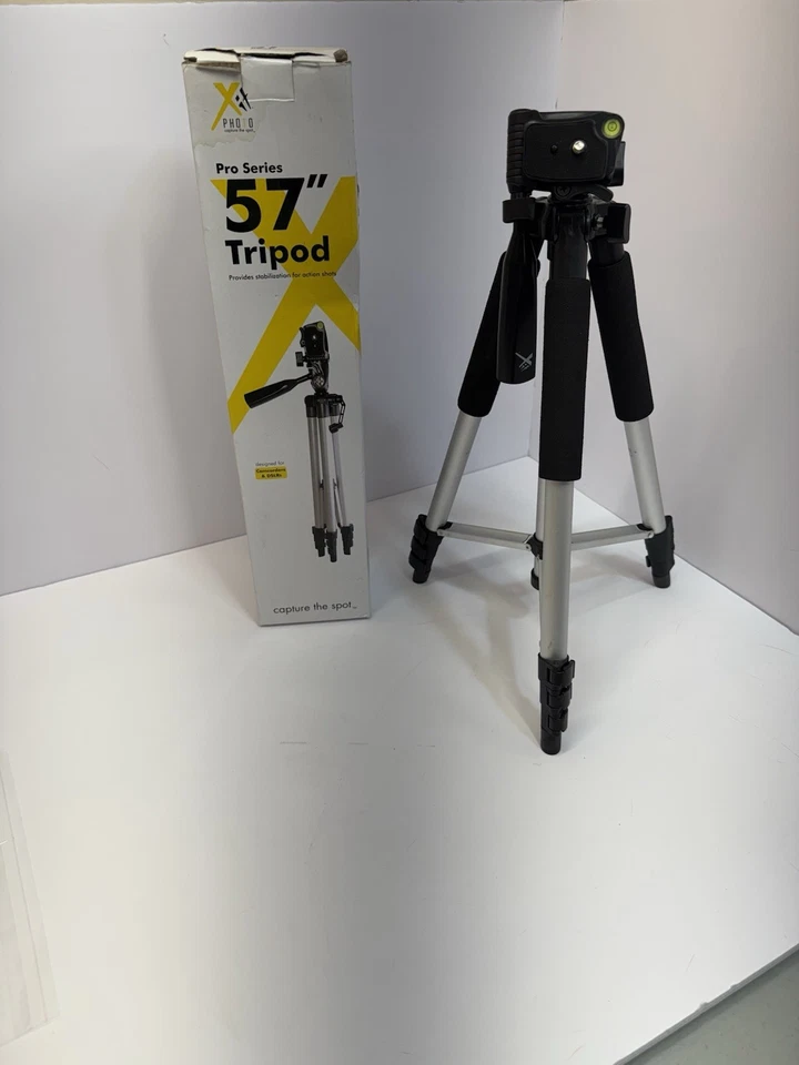 Tripé X Pro Series 57” com estojo de transporte projetado para filmadoras e DSLRs - Imagem 2 de 4