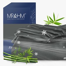 Full Fitted Sheet Only, Ultra-Soft Rayon Derived from Bamboo Polyester Blen...