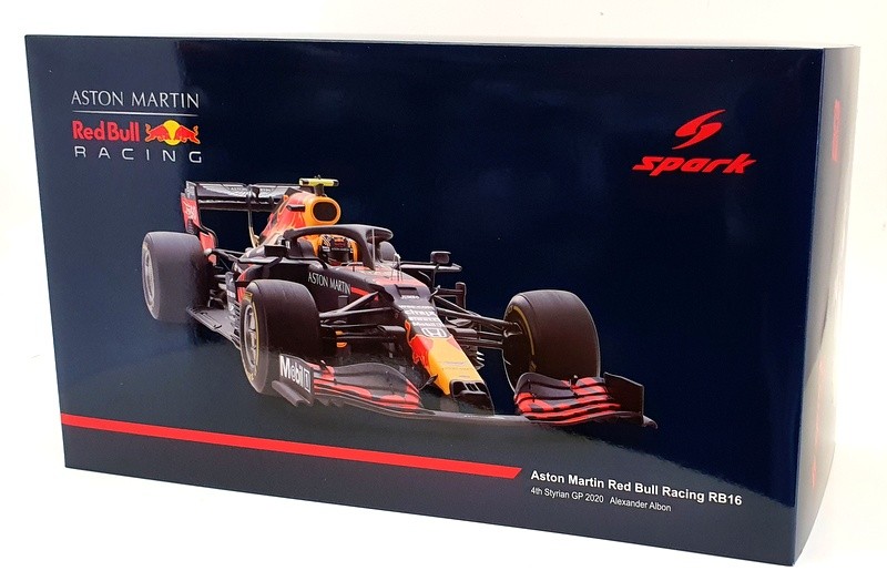 Aston Martin Red Bull Racing RB16 アルボン 楽天市場】スパーク 1/43 アストンマーティン レッドブル RB16 #23 F1